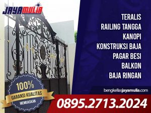 Bengkel Las Pagar Rumah Stainless Steel