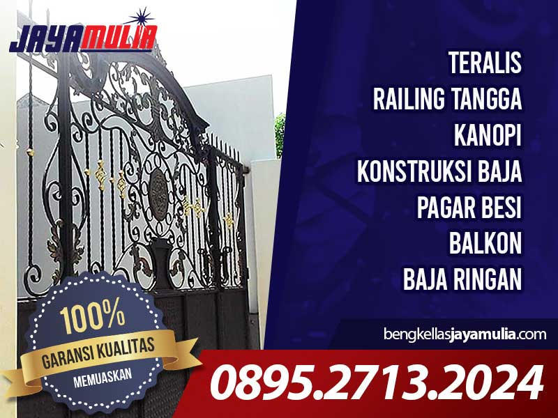 Bengkel Las Pagar Rumah Stainless Steel