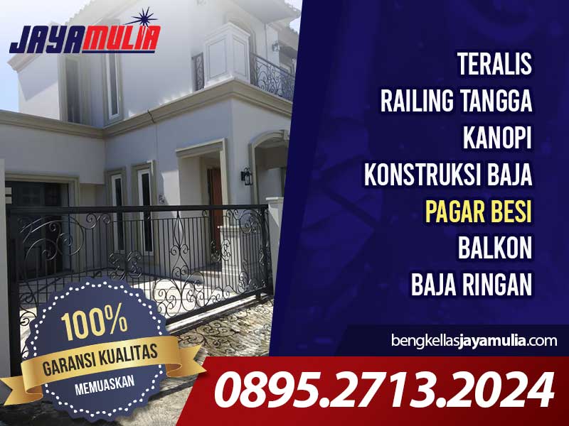 Jasa Bikin Pagar Rumah Stainless Steel