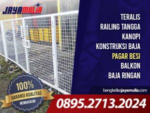 Jasa Pembuatan Pagar Rumah Stainless