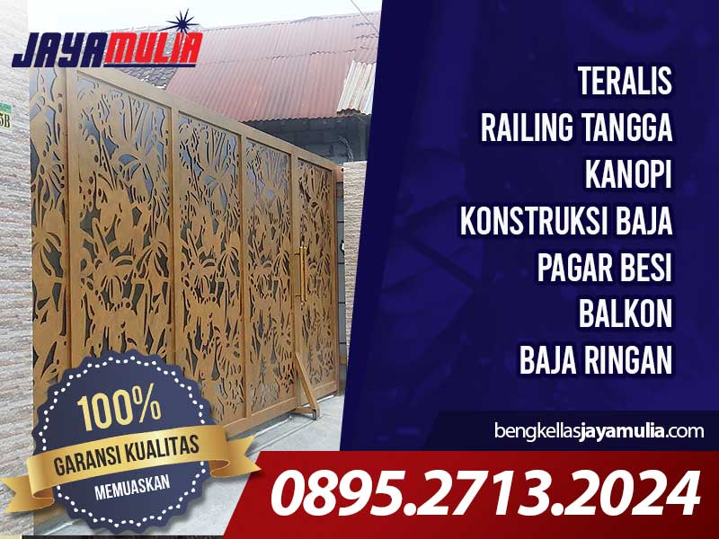 Tukang Las Pagar Rumah Stenlis Mewah