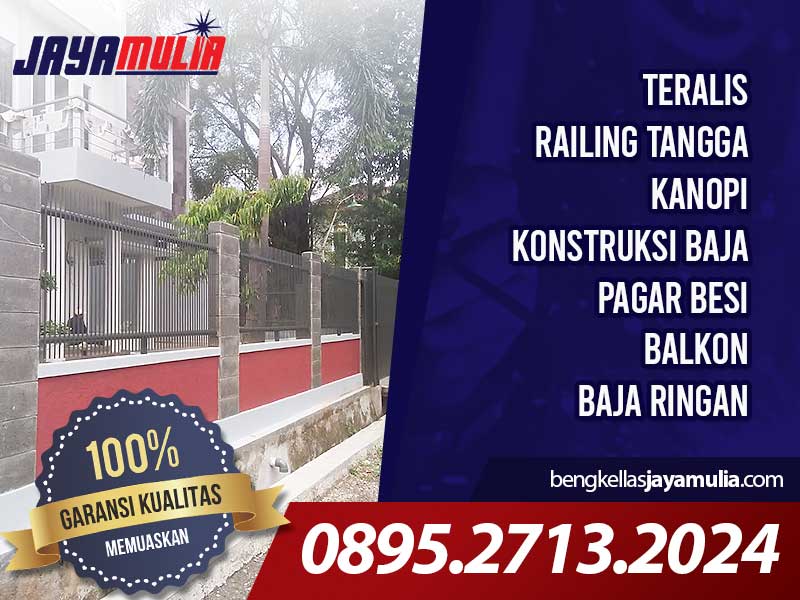 jasa pembuatan pagar stainless modern jogja